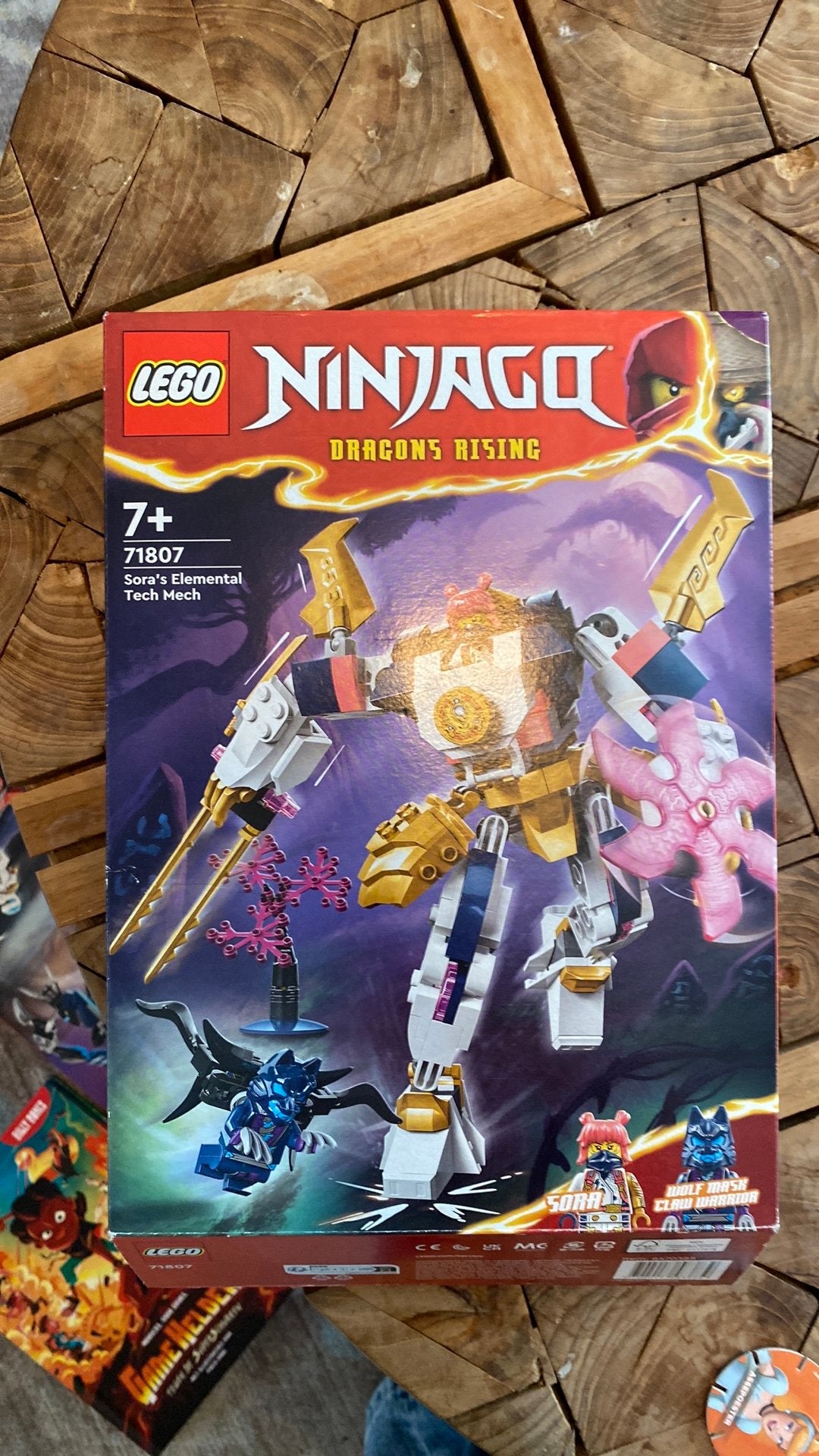 Legi ninjago sora’s  elemental tech mech, Ophalen of Verzenden, Gebruikt