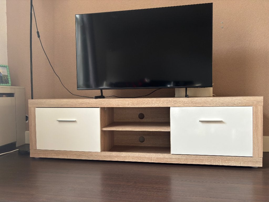 TV-meubel 180cm / TV-kast /TV cabinet / szafka RTV, Ophalen, Gebruikt, 150 tot 200 cm, Minder dan 100 cm