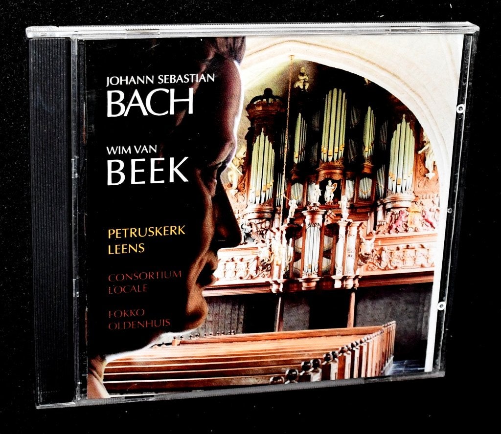 Wim van Beek - J.S. Bach - Petruskerk Leens - M.m.v. Consort, Ophalen of Verzenden, Classicisme, Zo goed als nieuw, Overige typen