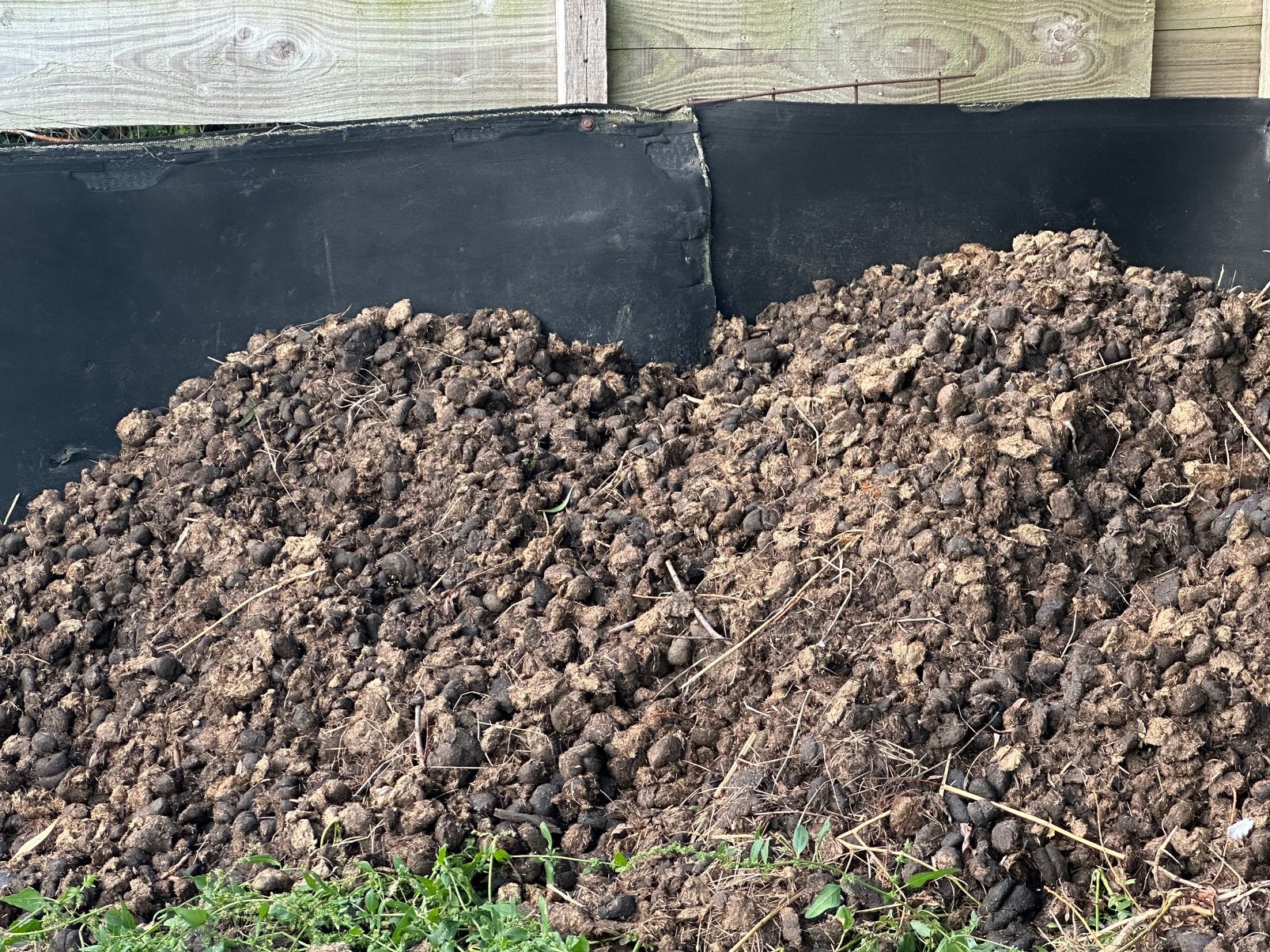Gratis pure paardenmest compost, Ophalen of Verzenden