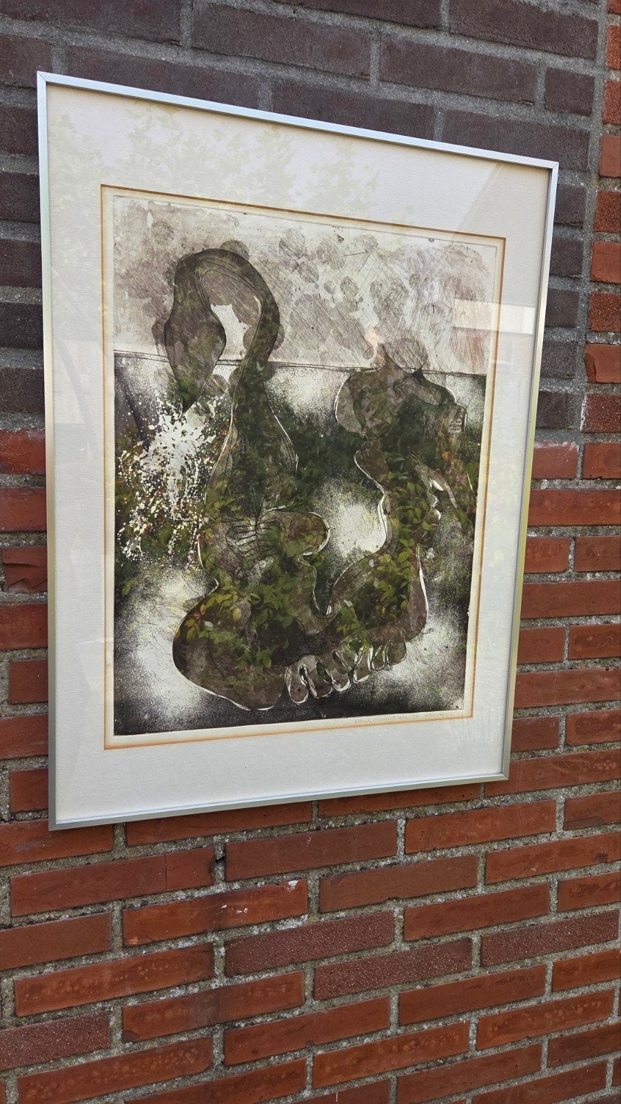 prachtige  grafische werk kunstenaar Peter Nafzger, Ophalen of Verzenden