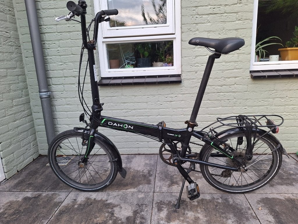 Dahon Mariner D8 – Black, Ophalen, Zo goed als nieuw, Totaal opvouwbaar, Dahon