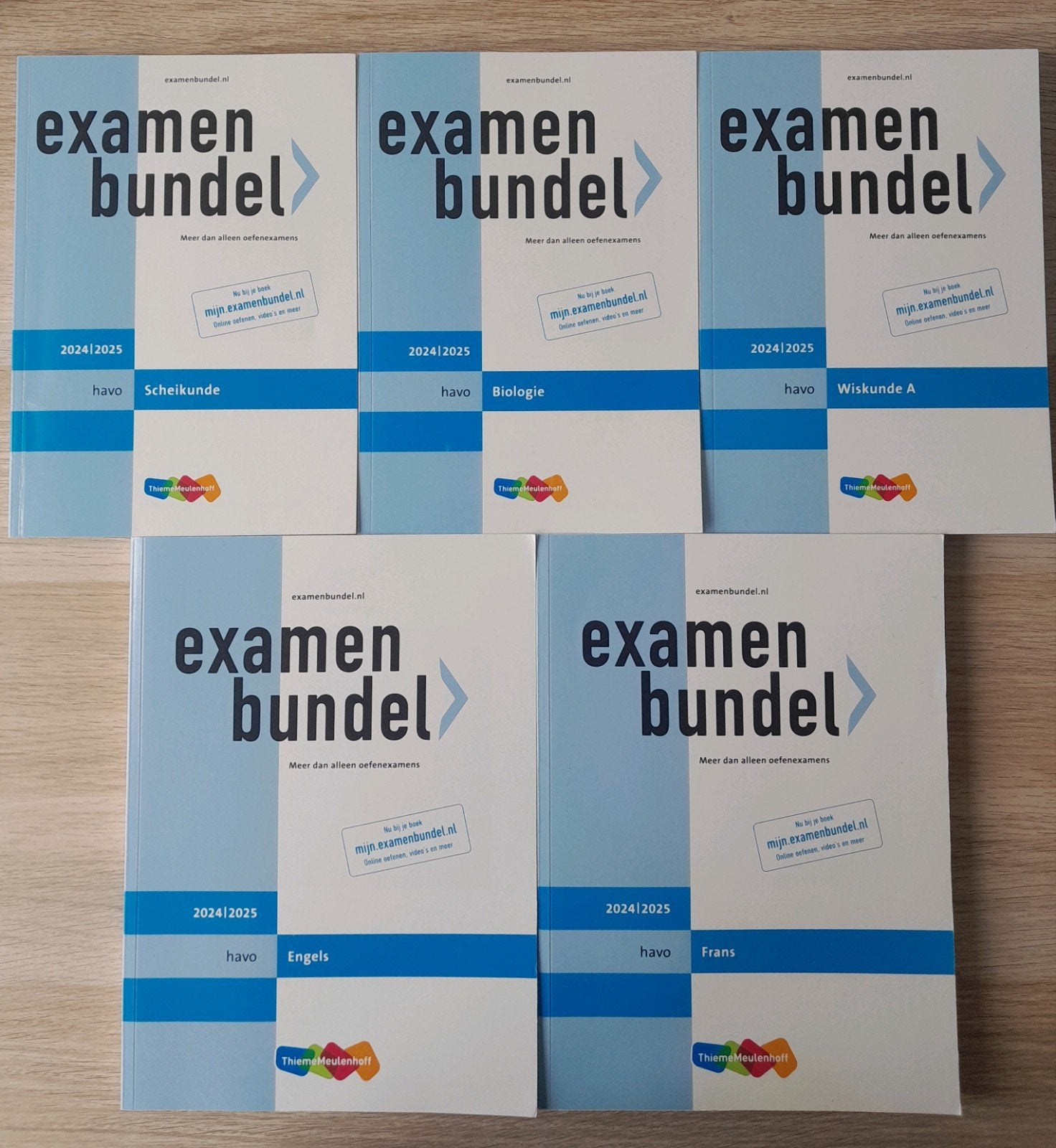 Examenbundels Havo, Boeken, Ophalen, Zo goed als nieuw, HAVO, ThiemeMeulenhoff