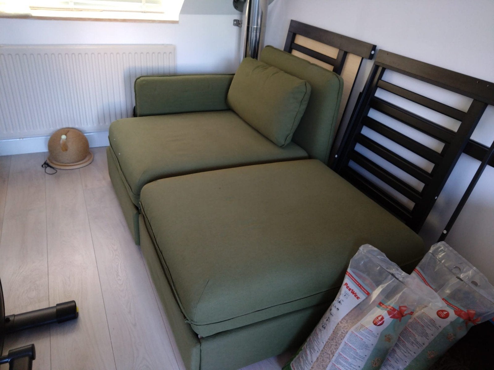 Ikea Vallentuna tweepersoons slaapbank, Ophalen, Zo goed als nieuw, Tweepersoons