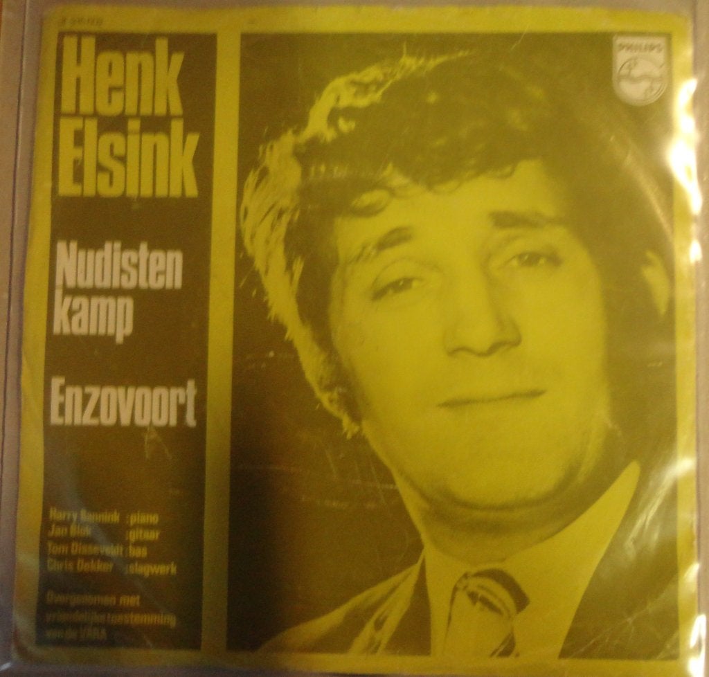 Henk Elsink > Nudisten Kamp, Ophalen of Verzenden, Gebruikt, 7 inch, Nederlandstalig
