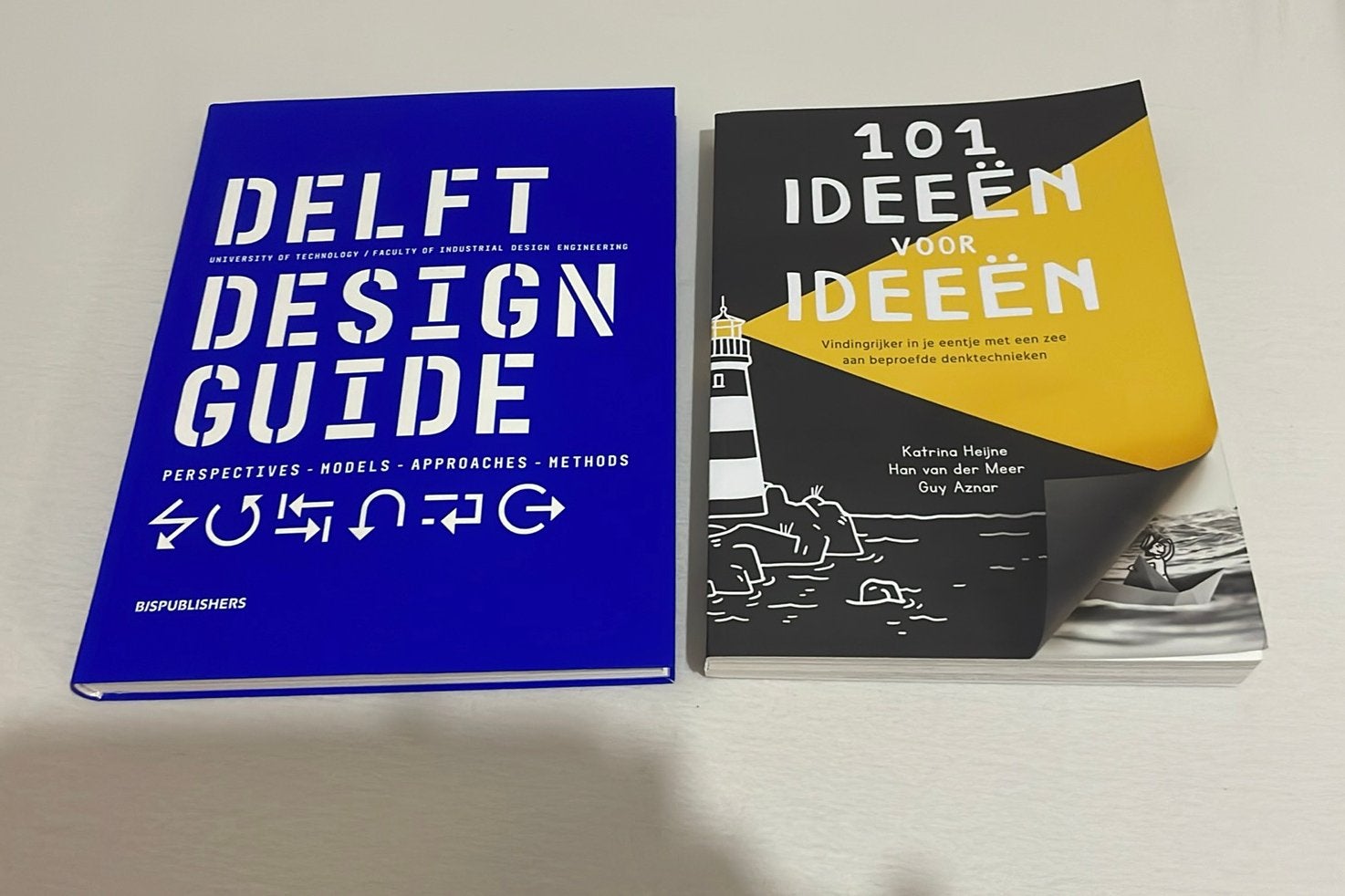 Boeken IO: Delft Design Guide, 101 ideeën voor ideeën, Boeken, Techniek, Ophalen of Verzenden, Zo goed als nieuw, Overige onderwerpen