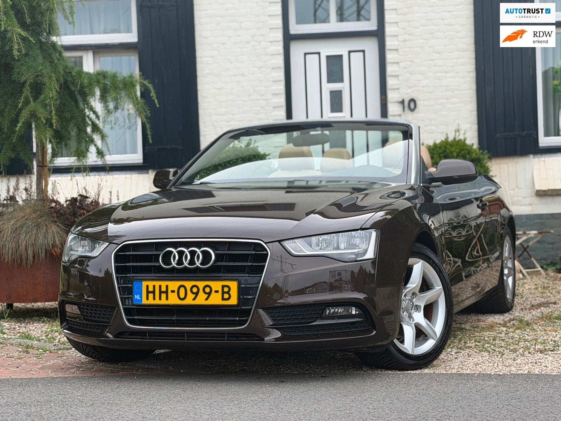 Audi A5 Cabriolet 1.8 TFSI Pro Line S|Cabrio|Stoelventilatie, Euro 5, Gebruikt, Beige, 4 cilinders