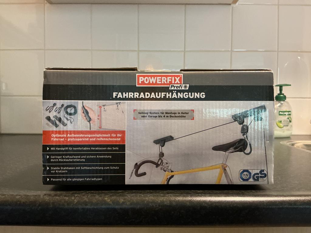 Fiets ophang systeem, Fietsen en Brommers, Fietsaccessoires | Fietsenrekken, Ophalen of Verzenden, Nieuw