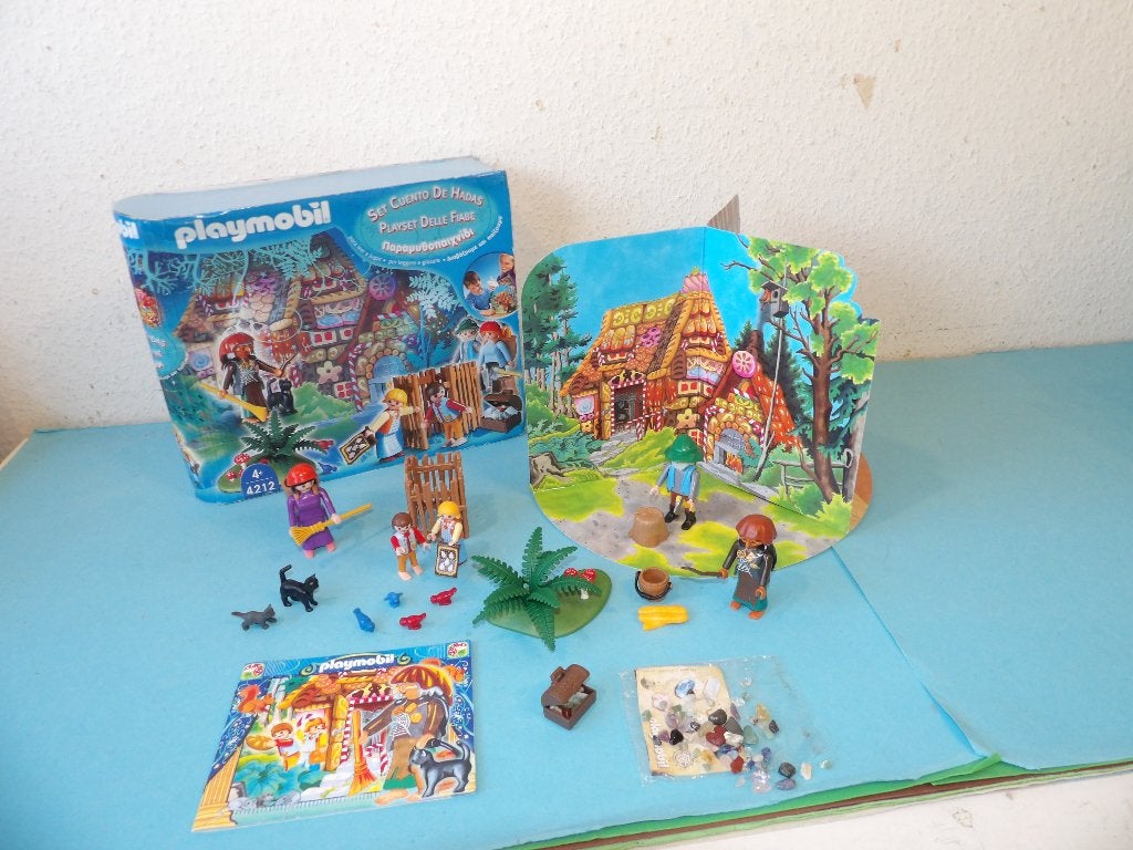 Playmobil 4212 sprookjesset hans en grietje, Complete set, Ophalen of Verzenden, Zo goed als nieuw, Figuren