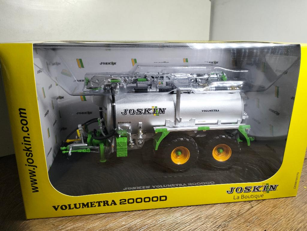 Te koop UH Joskin Volumetra 20.000 D grijs., Ophalen of Verzenden, Nieuw, Tractor of Landbouw, Universal Hobbies