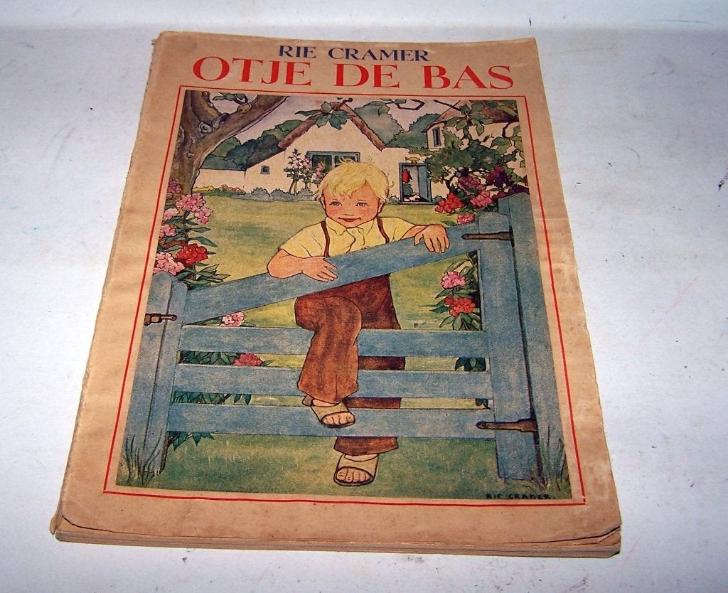 Otje de Bas- Rie Cramer. 3e druk. Igs. Prachtige tekeningen., Ophalen of Verzenden, Rie Cramer