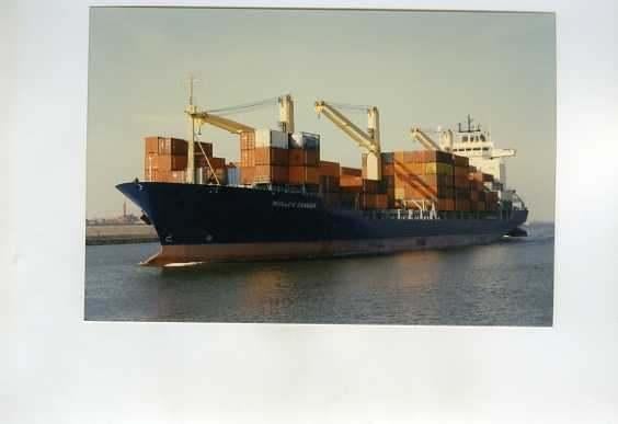 scheepvaart-foto-nedlloyd zaandam 1989/charter-2x, Verzamelen, Ophalen of Verzenden, Zo goed als nieuw, Motorboot, Boek of Tijdschrift