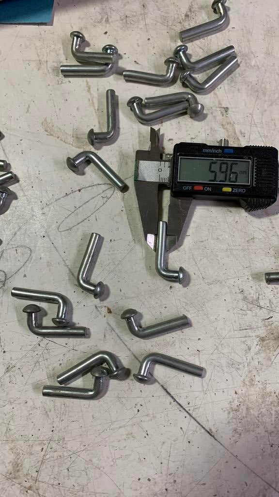 Borgpen stelling 35 mm x 6 mm 68 stuks, Doe-het-zelf en Verbouw, IJzerwaren en Bevestigingsmiddelen, Ophalen of Verzenden, Zo goed als nieuw