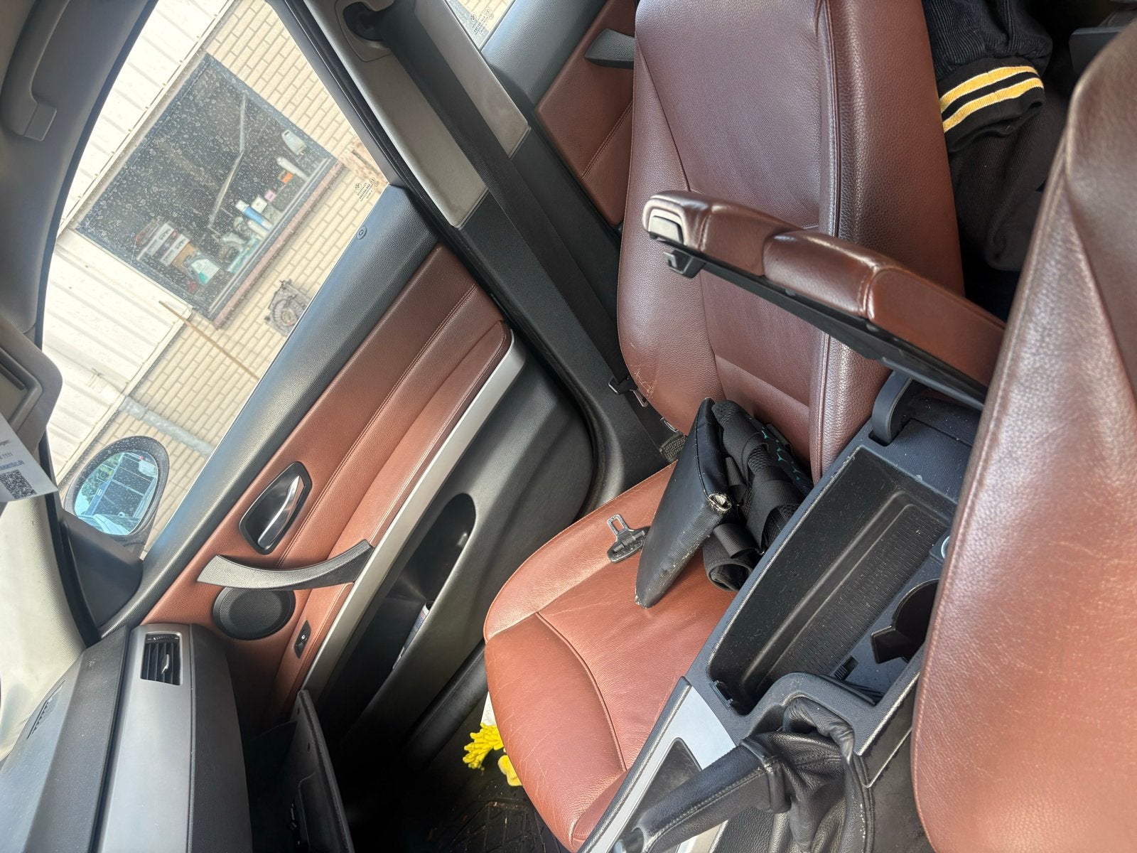 BMW E90 Bruin Leder Interieur (geen elektrische stoelen), Auto-onderdelen, Interieur en Bekleding, Ophalen of Verzenden, Gebruikt