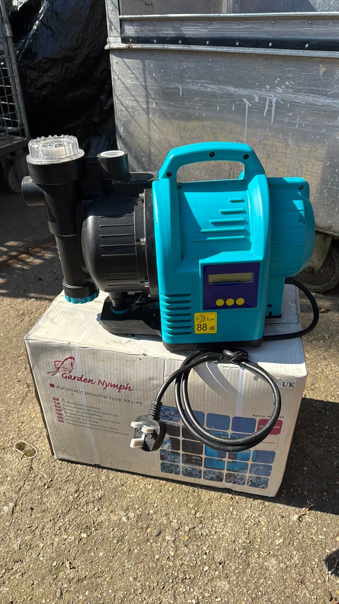 Nieuwe draagbare grondwaterpomp 220V - Garden Nymph, Tuin en Terras, Waterpompen, Ophalen, Nieuw, Elektrisch, Bronpomp