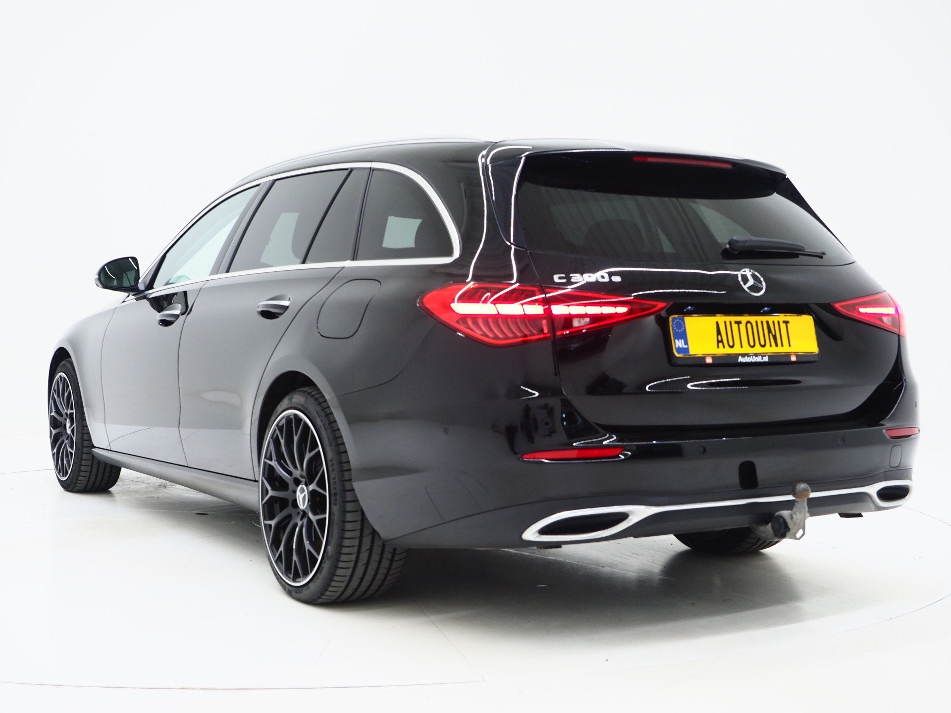 Mercedes-Benz C-Klasse Estate 300e Avantgarde | Keyless | Tr, Auto's, Automaat, Achterwielaandrijving, Gebruikt, Zwart