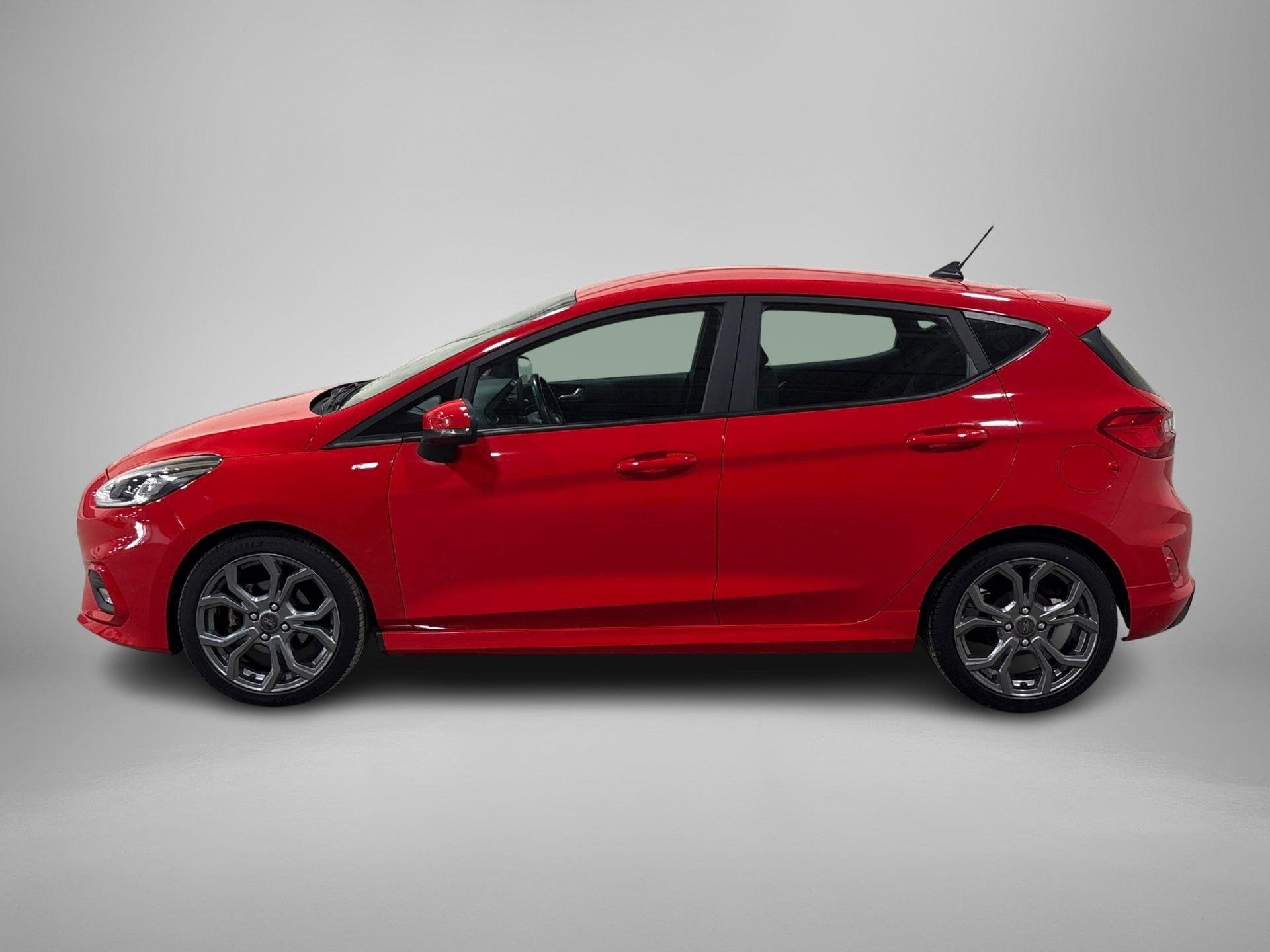 Ford Fiesta 1.0 EcoBoost ST-Line Cruise | Sensoren | Navi |, Auto's, Voorwielaandrijving, 12 maanden, Stof, Gebruikt