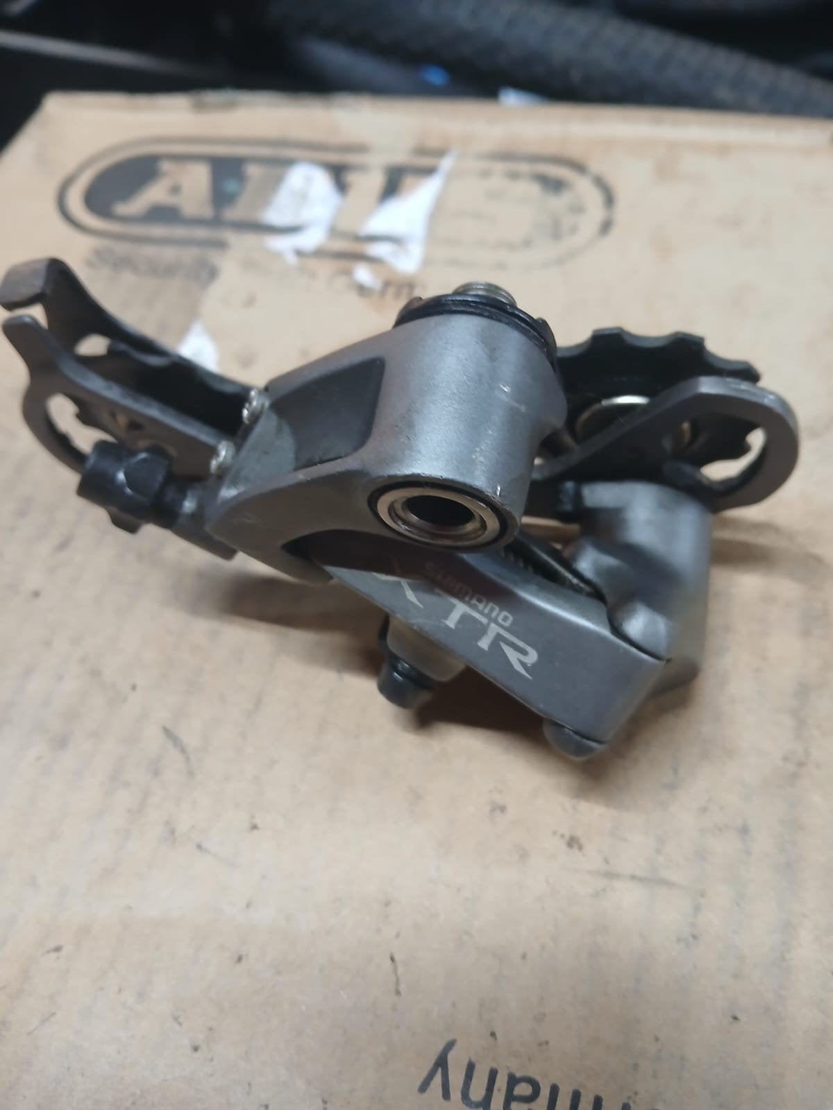 Shimano XTR RD-M952 9speed., Ophalen, Gebruikt, Shimano XTR RD-M952 9speed., Derailleur of Ketting