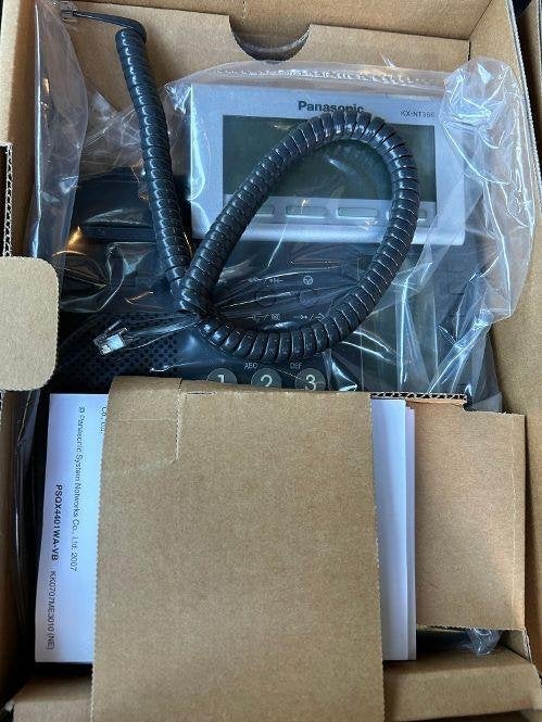 ➡️ NIEUW Panasonic KX-NT366 IP Charcoal KXNT366 NT366, Ophalen of Verzenden, Nieuw