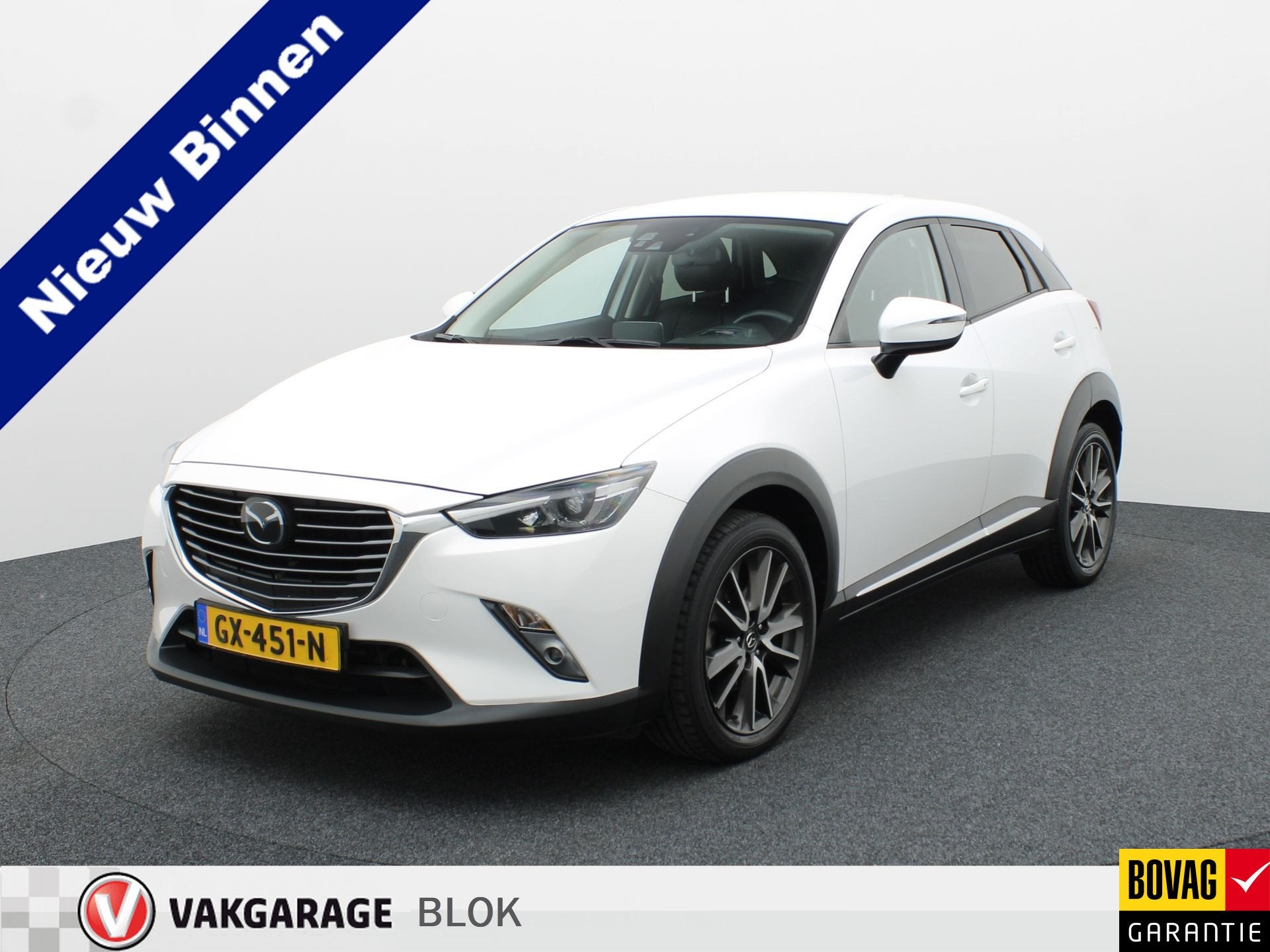 Mazda CX-3 2.0 SkyActiv-G 120 GT-M | Head Up | Keyless | Cam, Auto's, Voorwielaandrijving, Gebruikt, 4 cilinders, Leder en Stof