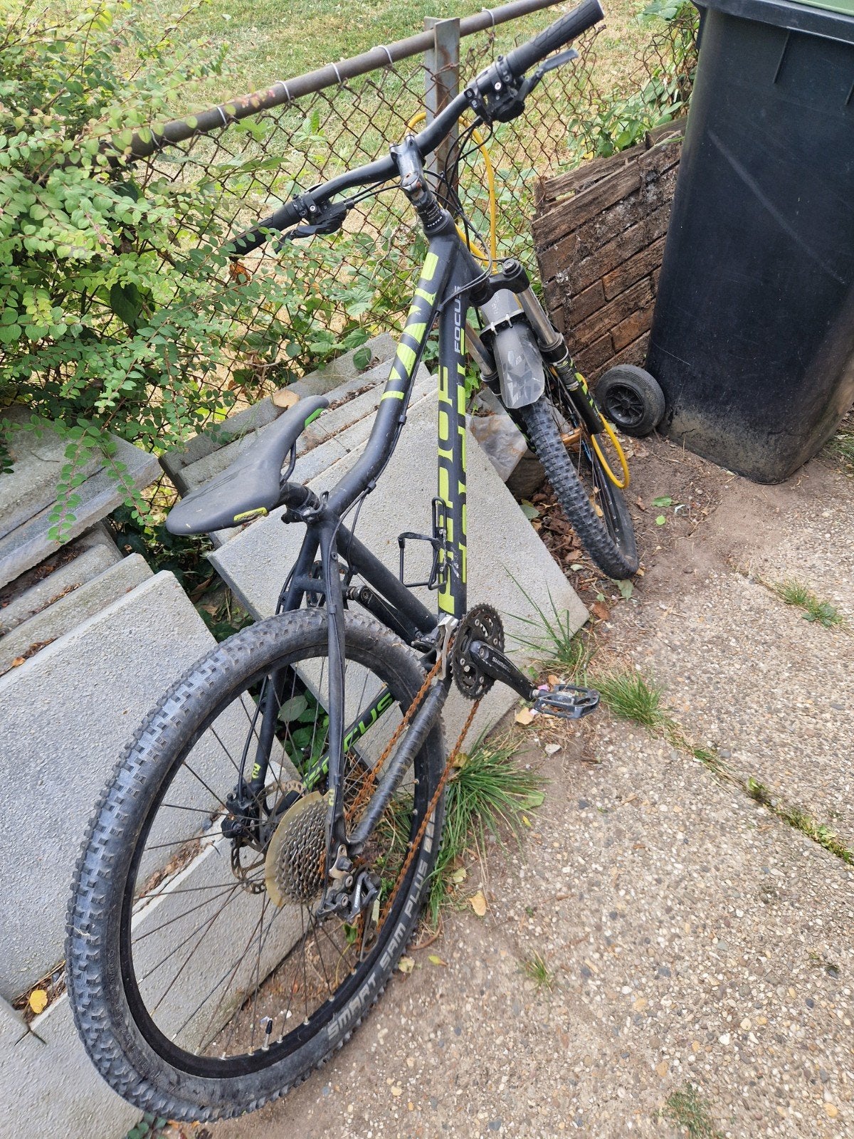 mountainbike te koop., Ophalen