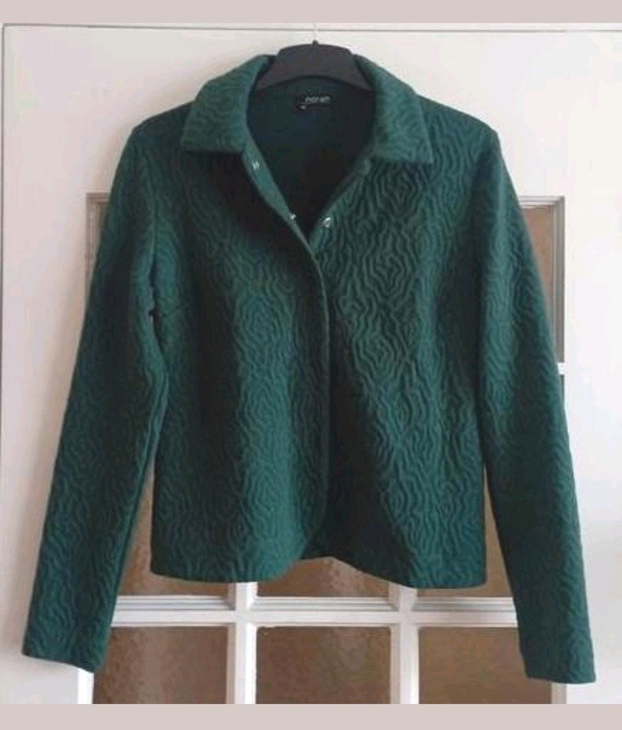 Mooi kort groen jasje van Norah mt 42, Maat 42/44 (L), Ophalen of Verzenden, Zo goed als nieuw, Norah