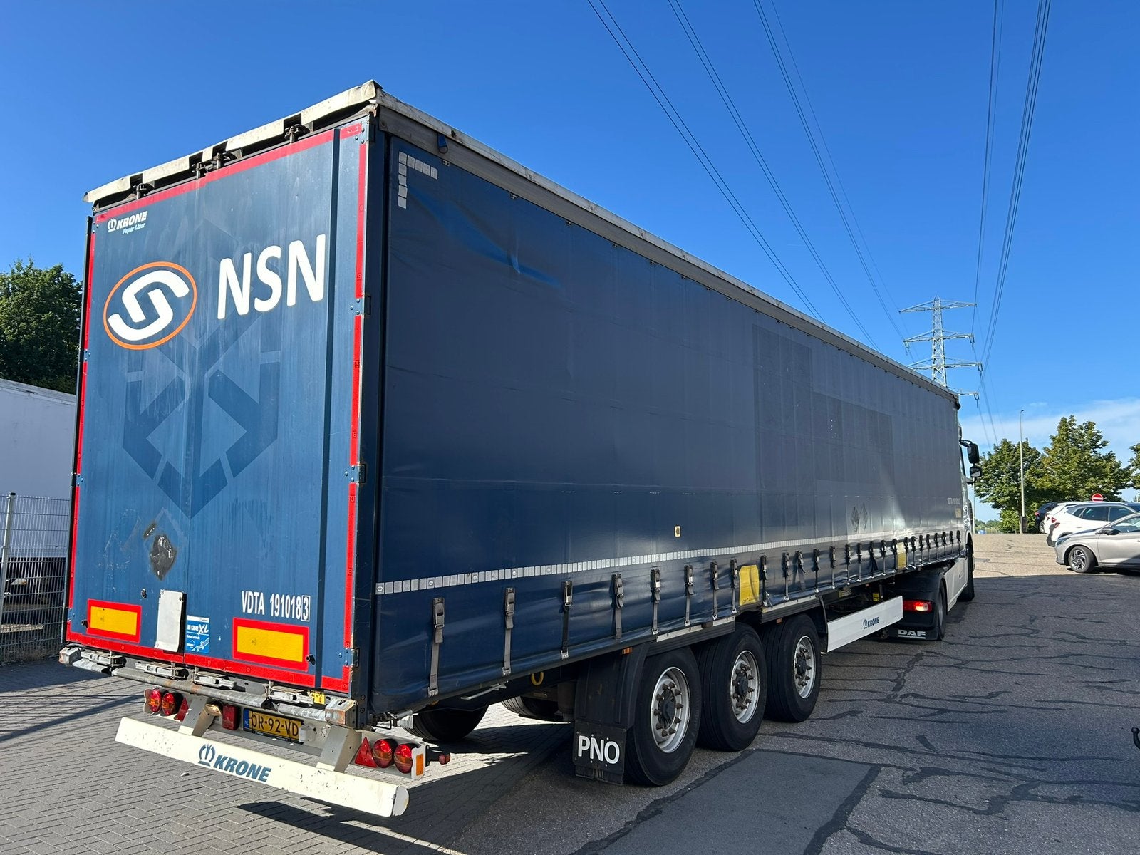te huur! Tautliners / huiftrailers / schuifzeil trailers, Auto's, Particulier, Aanhangers en Opleggers, Te koop
