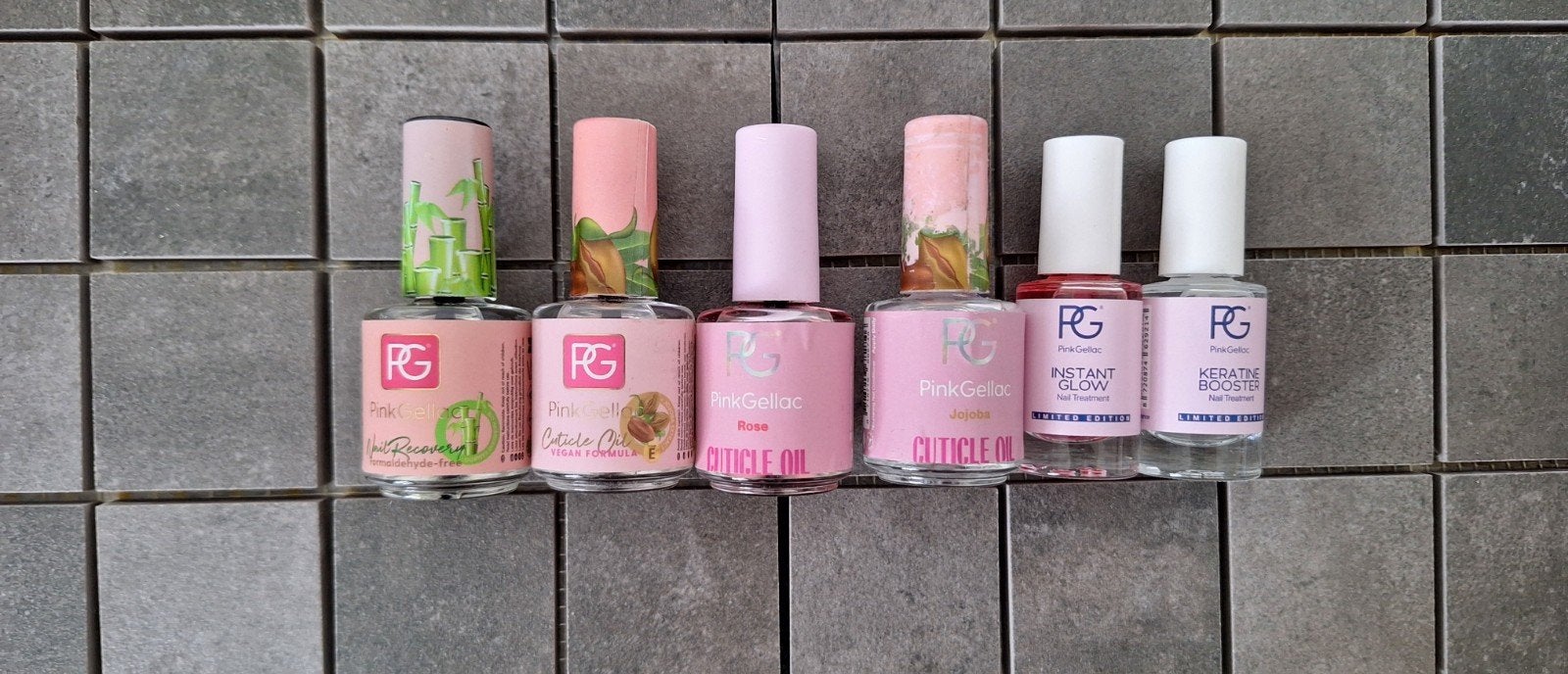 Div Pink gellac nagelriemolieën & nagelverzorging, Ophalen of Verzenden, Zo goed als nieuw, Overige kleuren, Handen en Nagels