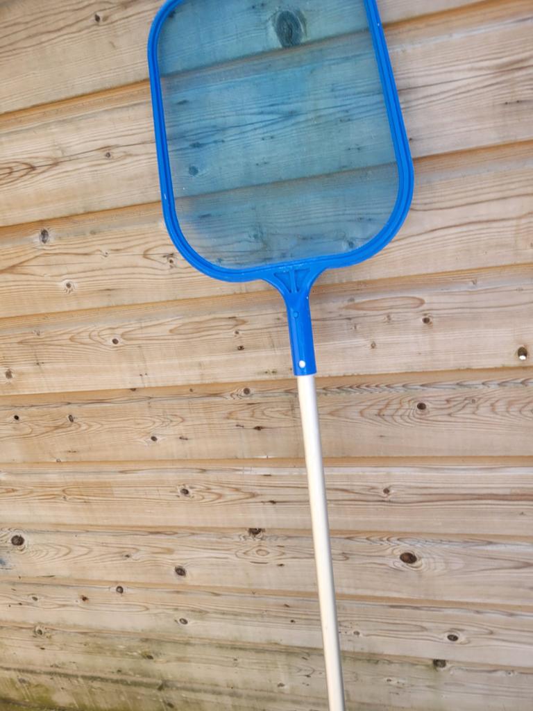 Zwembad zeef met telescoopsteel, Tuin en Terras, Ophalen of Verzenden, Gebruikt, Overige typen