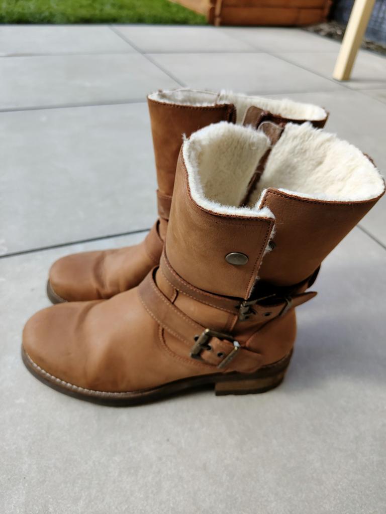 Landrover laarzen maat 40, Kleding | Dames, Schoenen, Ophalen, Hoge laarzen, Bruin, Zo goed als nieuw