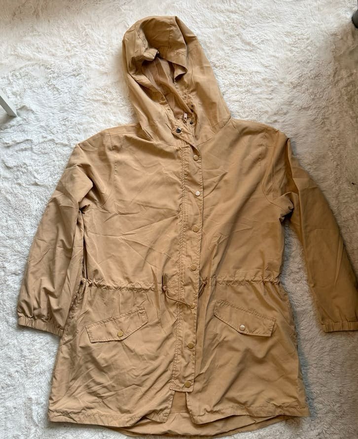 Lightweight Windbreaker Jacket, Ophalen of Verzenden, Gedragen, Maat 46/48 (XL) of groter, Beige