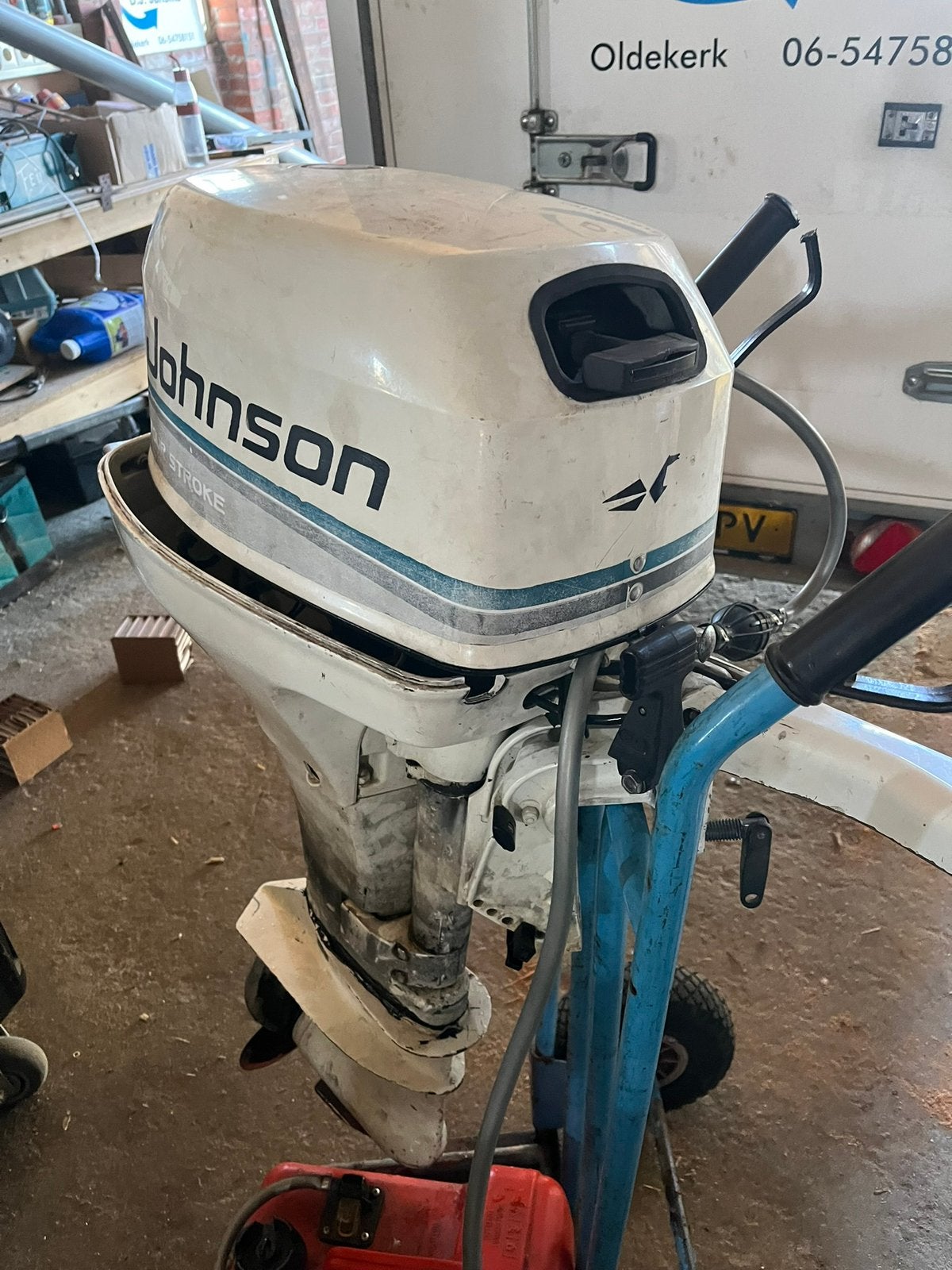 Johnson buitenboordmotor 4 takt 8 pk, Ophalen of Verzenden