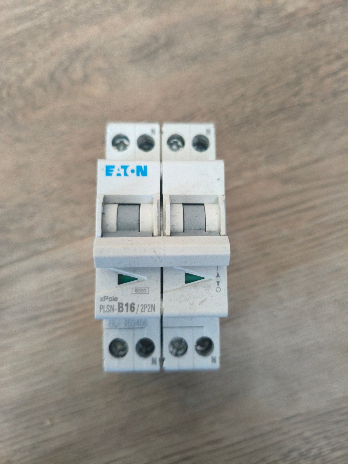 Eaton PLSN-B16/2P2N kookgroep, Ophalen of Verzenden, Zo goed als nieuw, Eaton, Installatieautomaat