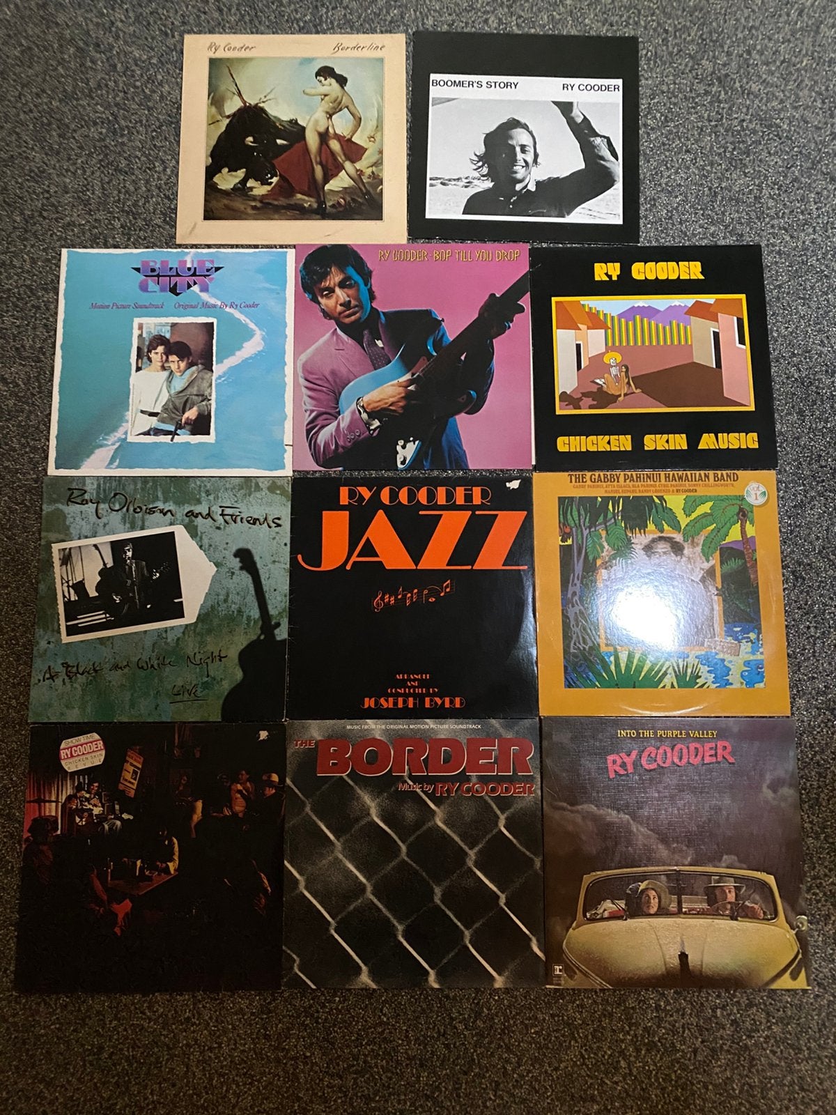 Partij lp’s Ry Cooder en 1 Roy Orbison igst, Ophalen of Verzenden, Gebruikt, Pop, LP