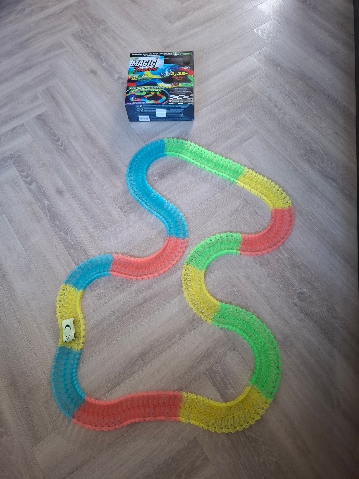 Magic Tracks Racebaan - Flexibel en Oplichtend, Overige merken, Zelf te bouwen, Ophalen of Verzenden, Elektrisch