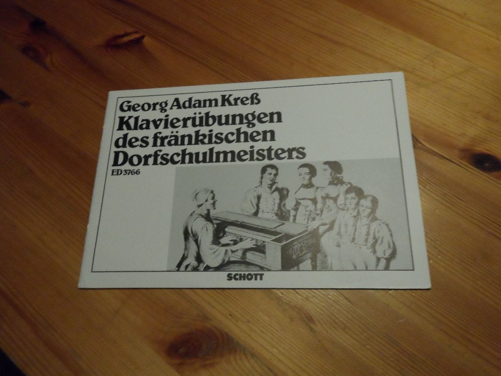 G. A. Kress - klavierubungen, Gebruikt, Orgel, Klassiek, Ophalen of Verzenden
