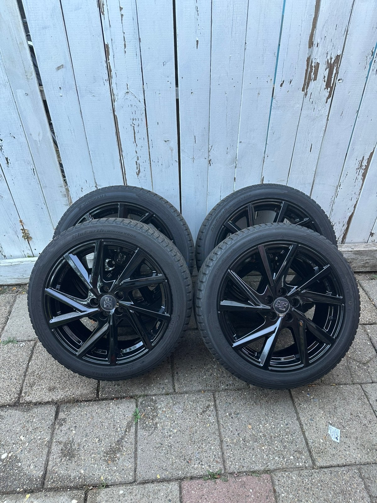 5x100 17 inch MSW by OZ polo velgen. Audi A1/Ibiza/Fabia, Ophalen, Banden en Velgen