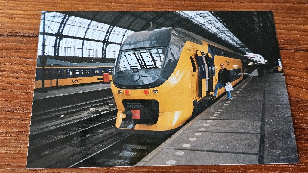 Foto TREIN NS Nederlandse Spoorwegen IRM 8203 Dubbeldekker, Verzenden, Gebruikt, Trein, Overige typen