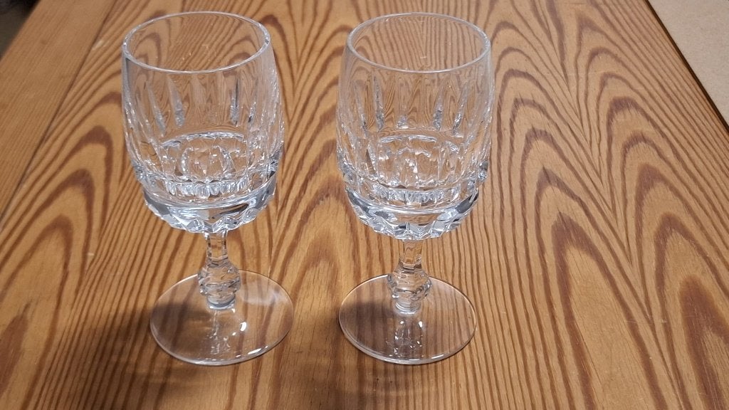 2 kristallen glazen van het Duitse topmerk Schott Zwiesel, Verzamelen, Ophalen of Verzenden, Zo goed als nieuw, Overige typen