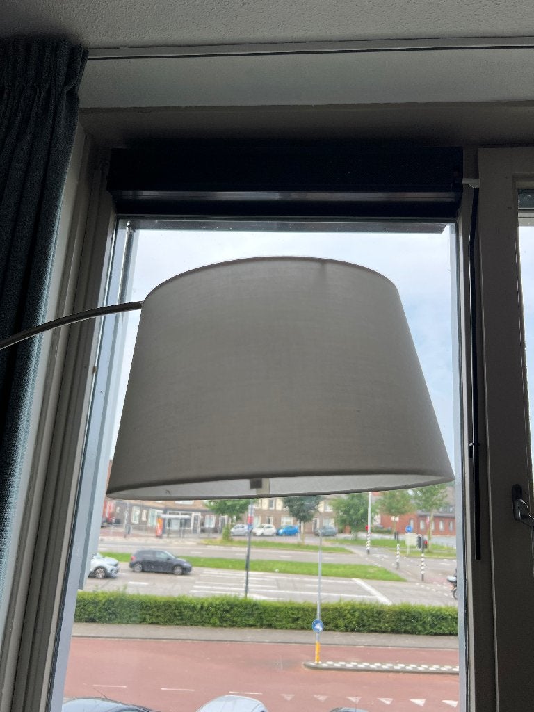 Booglamp met kap, Ophalen, Gebruikt, Stof, 150 tot 200 cm