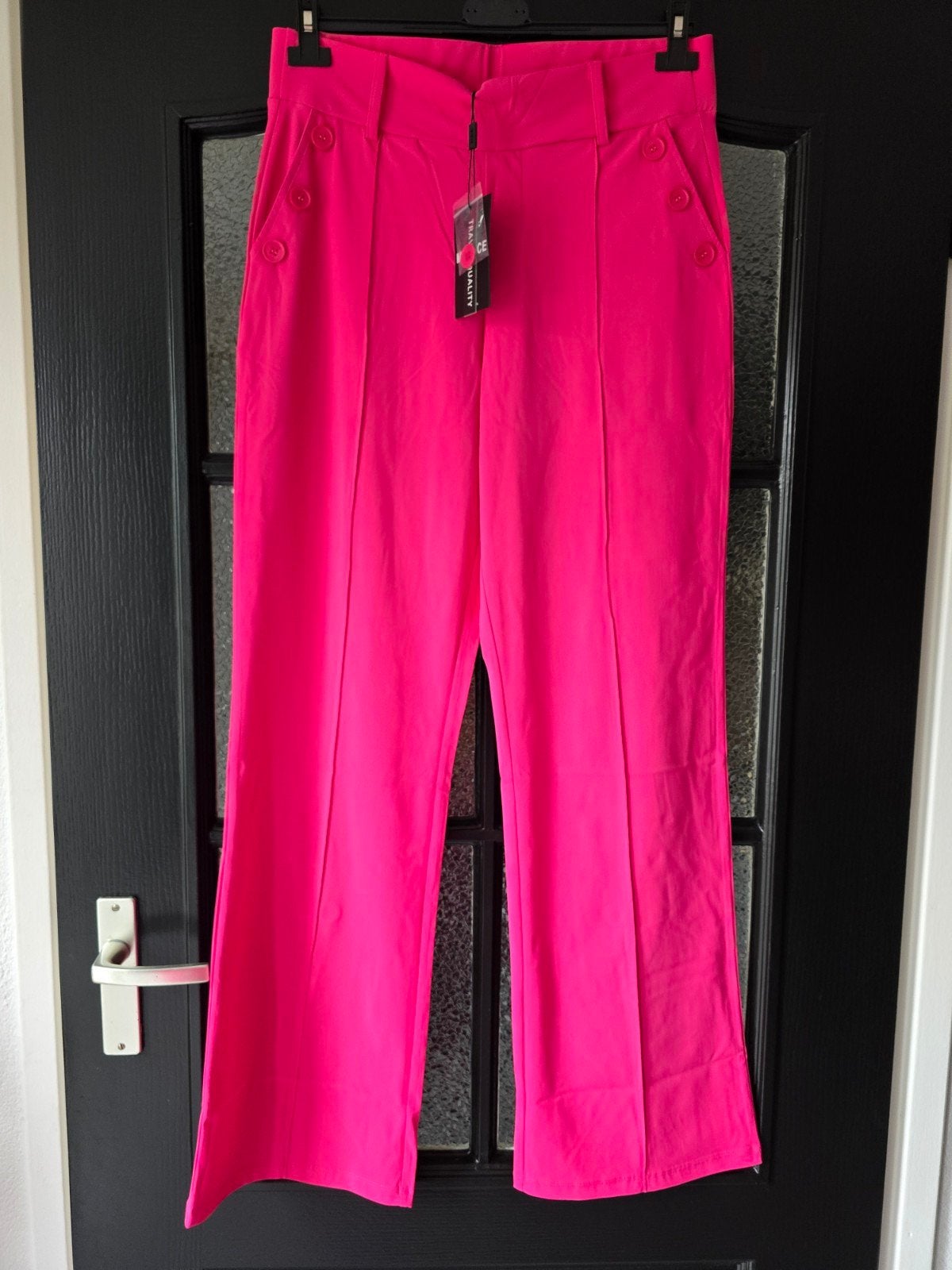 Nieuw mi piace travel M fuchsia wide leg, Ophalen of Verzenden, Nieuw, Roze, Lang