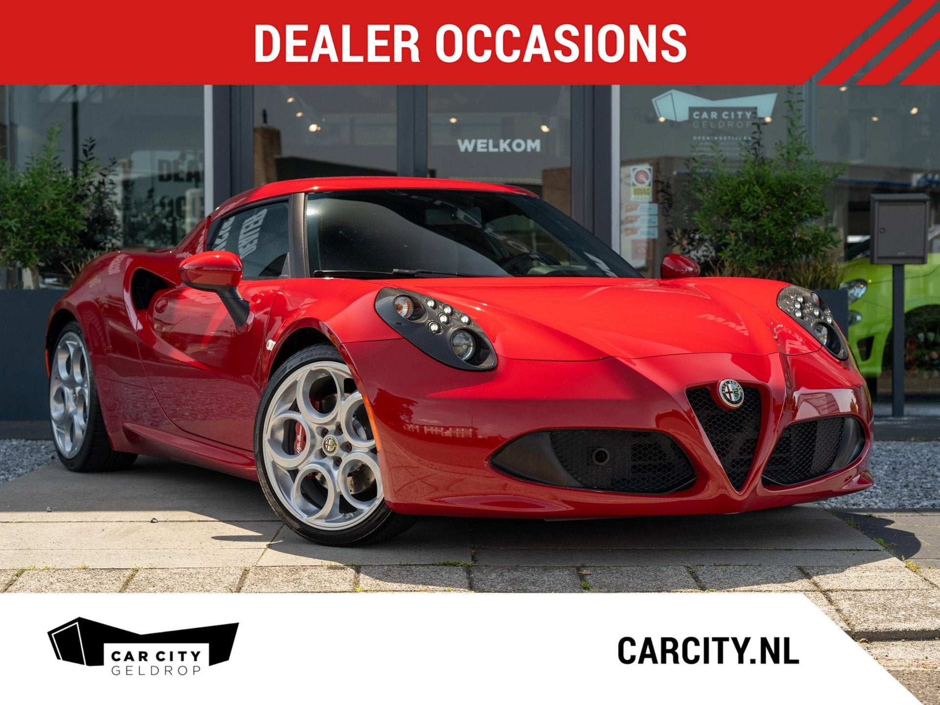 Alfa Romeo 4C 1750TBI TCT | Eerste eigenaar | Dealer onderho, Auto's, Alfa Romeo, Automaat, 15 km/l, Gebruikt, Zwart