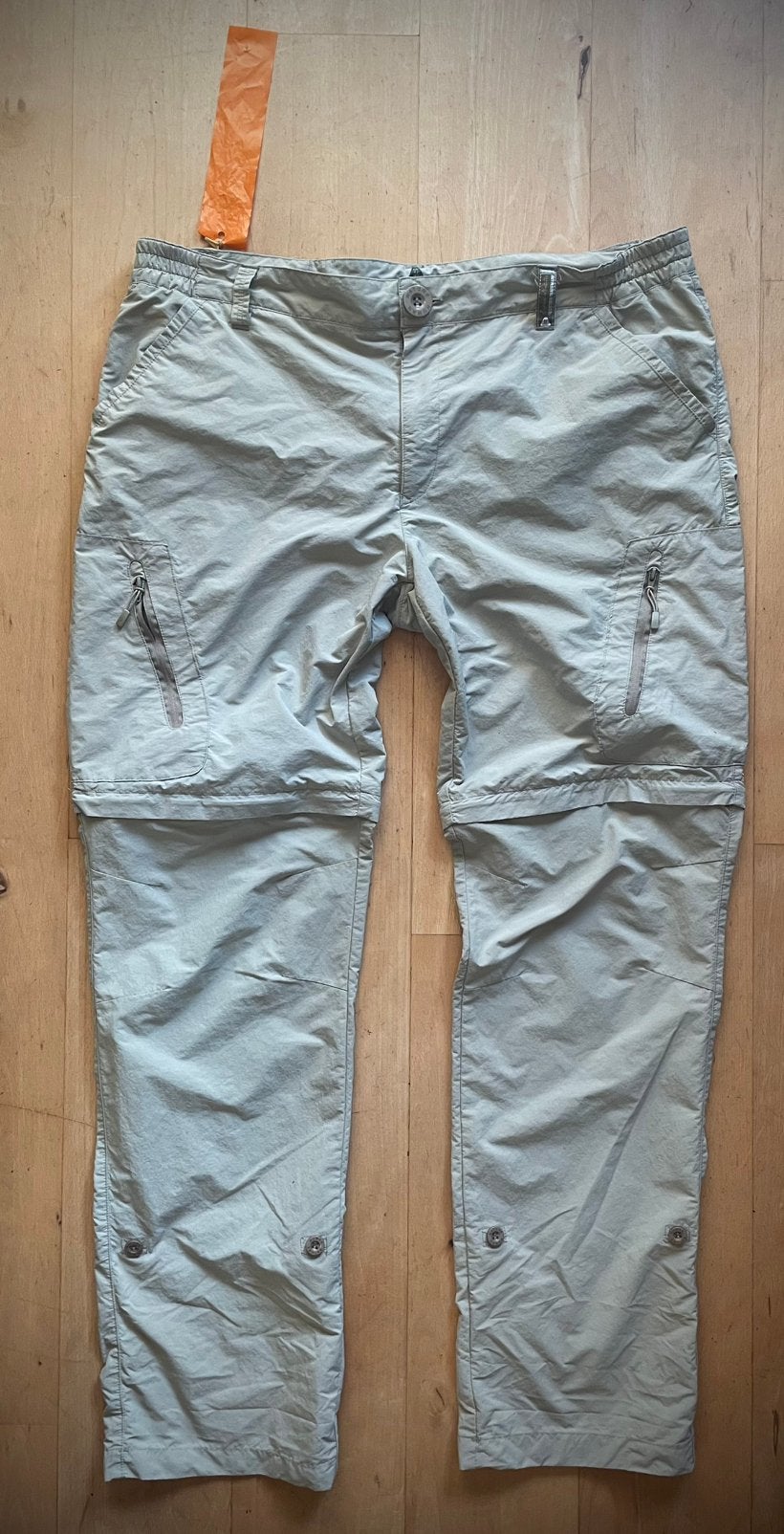 Human Nature Judie afrits broek zip off pants XL grijs, Ophalen of Verzenden, Maat 46/48 (XL) of groter, Grijs, Lang
