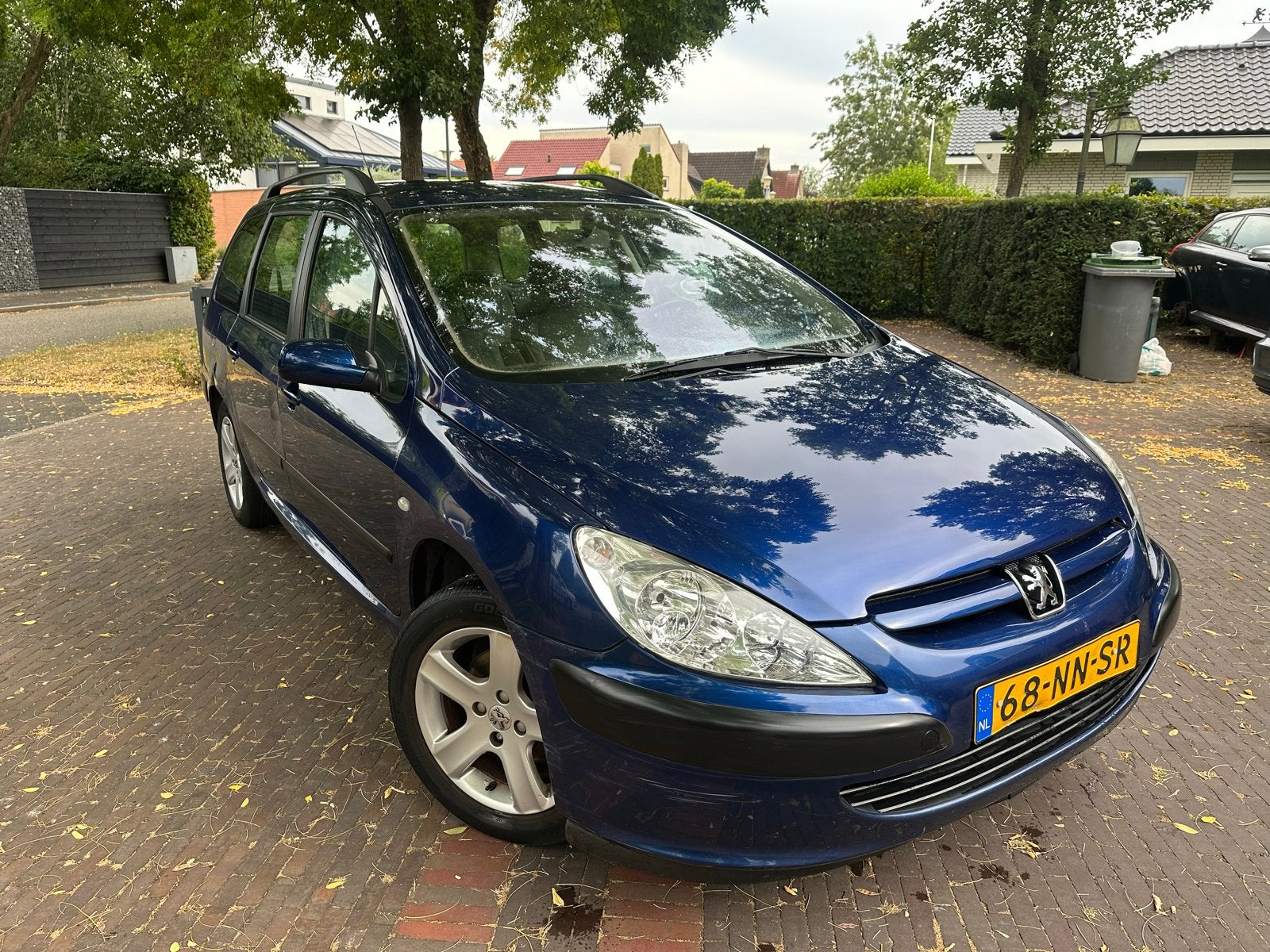 Peugeot 307 2.0 APK 2-2027 16V XS Break 2004. Airco / cruise, Auto's, Voorwielaandrijving, Parkeersensor, 4 cilinders, Blauw