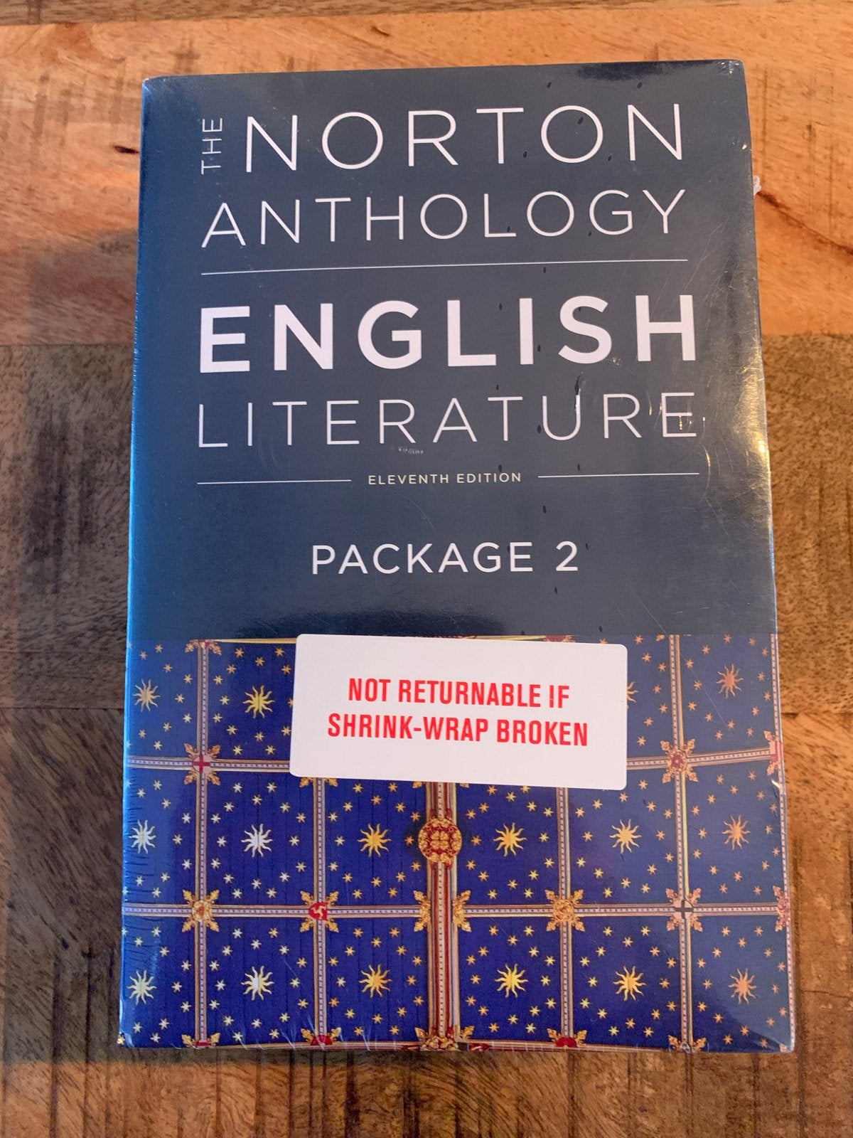 The Norton Anthology English Literature 11th Edition, Ophalen of Verzenden, Nieuw