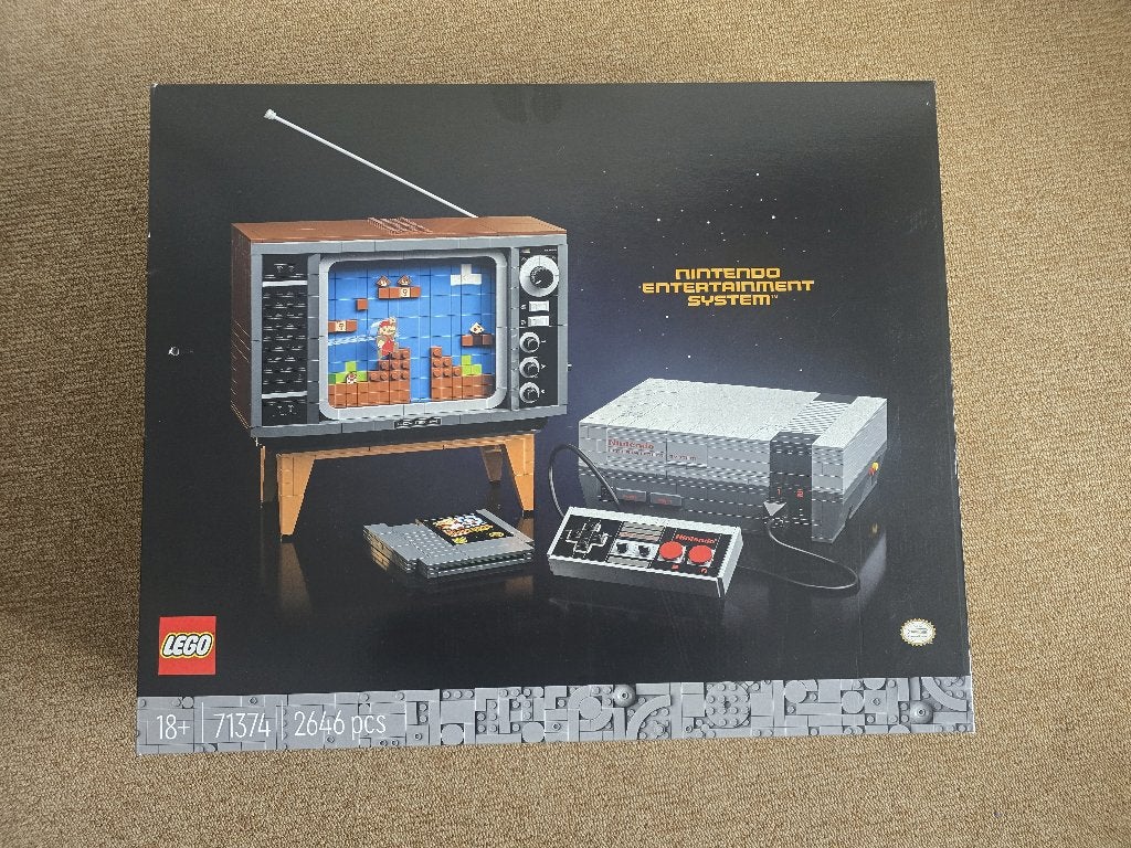 LEGO Super Mario Nintendo Entertainment System (71374), Overige thema's, Nieuw, Ophalen of Verzenden, Complete set