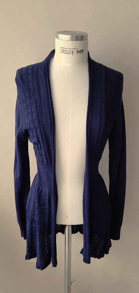 SMASH! dun soepel donkerblauw vestje, maat M, Maat 38/40 (M), Smash!, Blauw, Ophalen of Verzenden