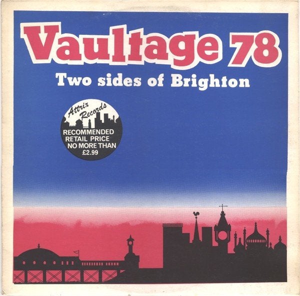 vaultage 78 - two sides of brighton / v/a - punk + insert, LP, Gebruikt, Inclusief insert, Verzenden