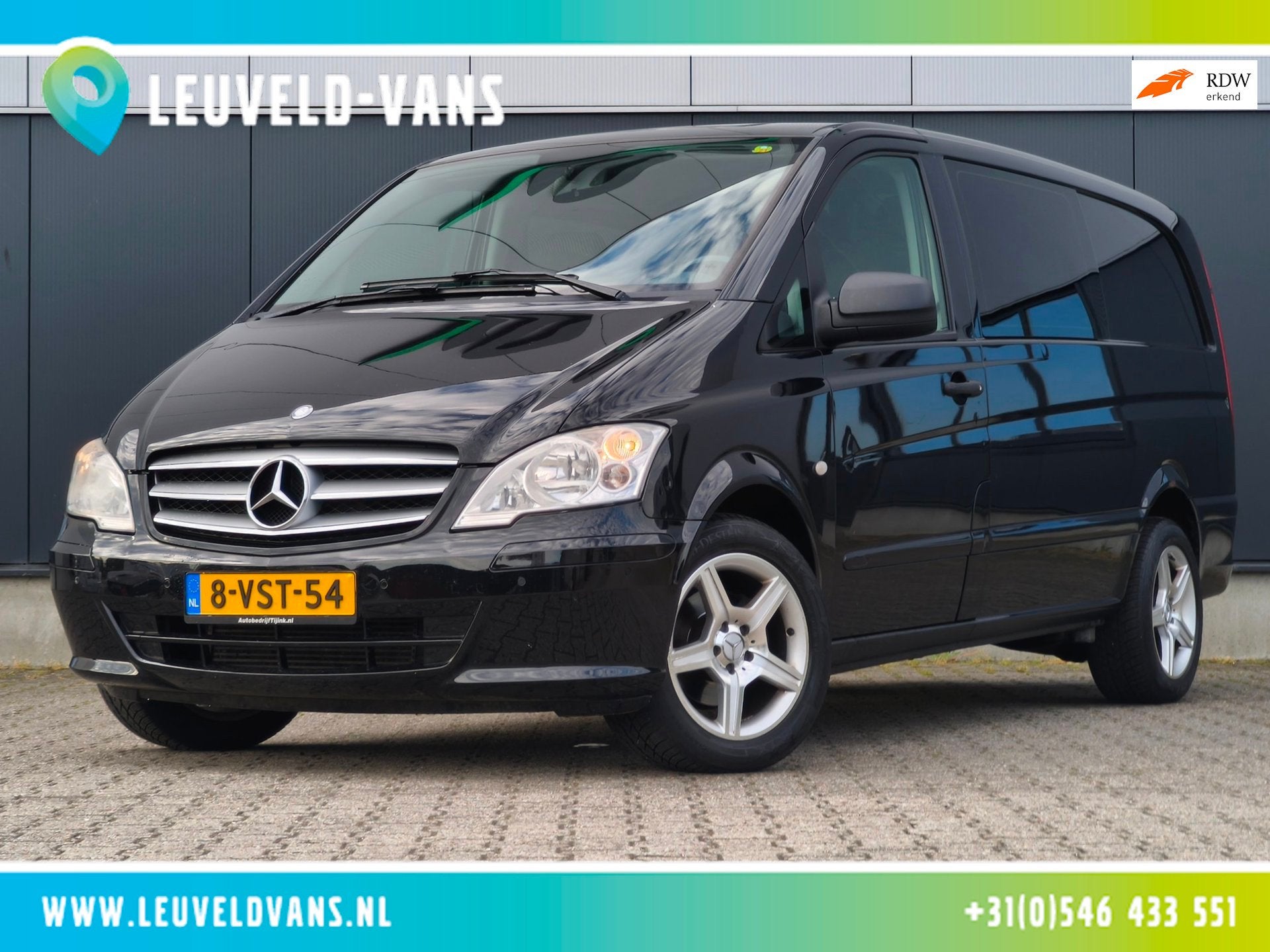 Mercedes-Benz Vito 116CDI AUTOM LANG 6 PERS DUBBELE CABINE A, Auto's, Automaat, Euro 5, Gebruikt, 4 cilinders