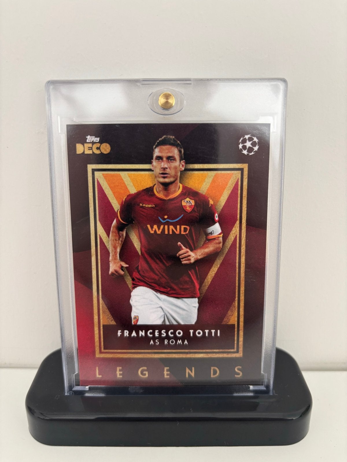 Francesco Totti Topps Deco Legends AS Roma Spelerskaart, Ophalen of Verzenden, Nieuw, Buitenlandse clubs, Spelerskaart